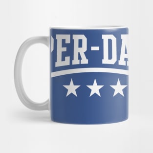 Super-Daddy (White) Mug